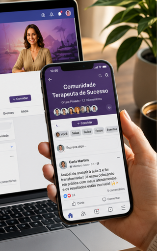Comunidade Terapeuta de Sucesso no Facebook